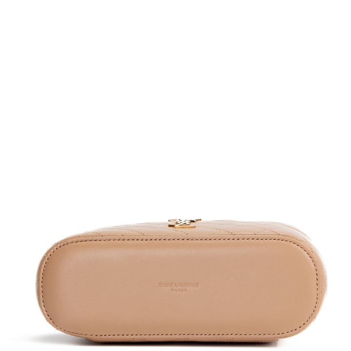 SAINT LAURENT Mini Gaby Vanity - Beige
