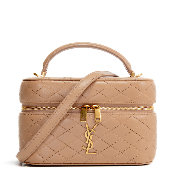 SAINT LAURENT Mini Gaby Vanity - Beige