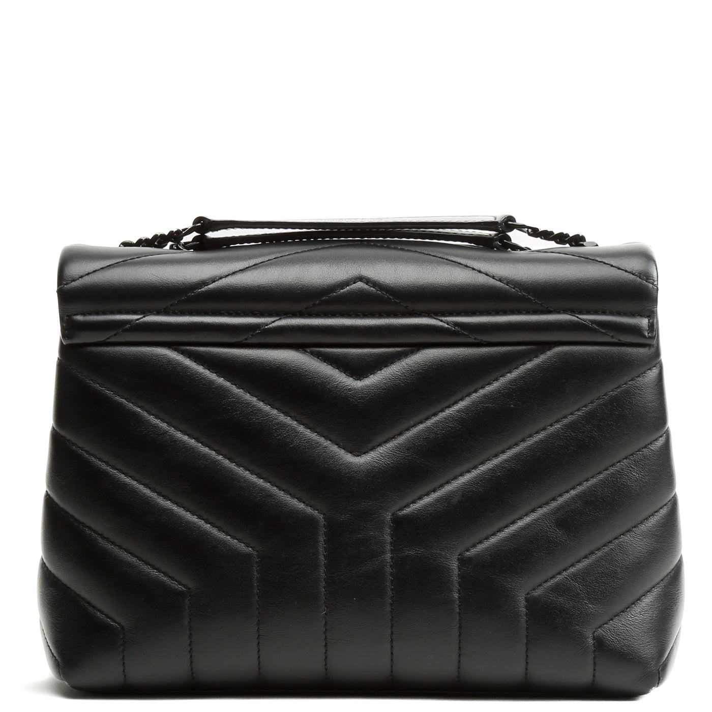 SAINT LAURENT Small Loulou Shoulder Bag - Black