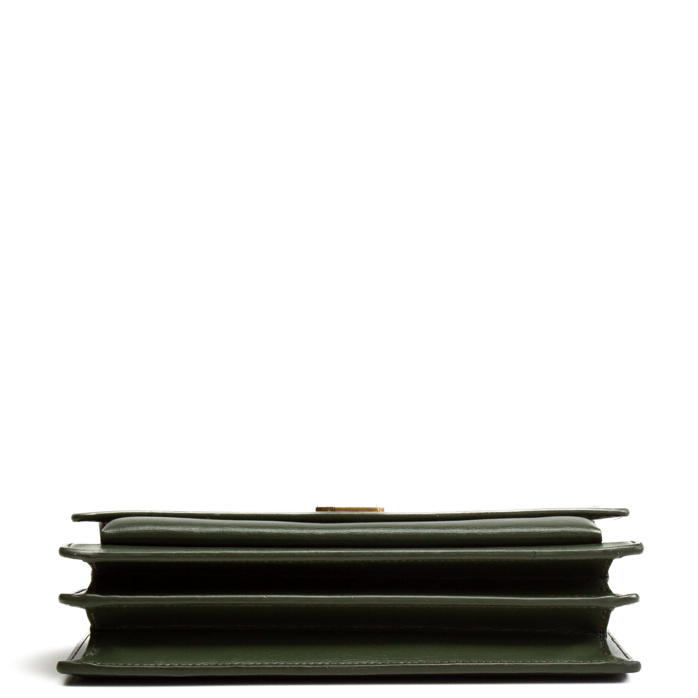 SAINT LAURENT Medium Sunset Bag - Olive Green