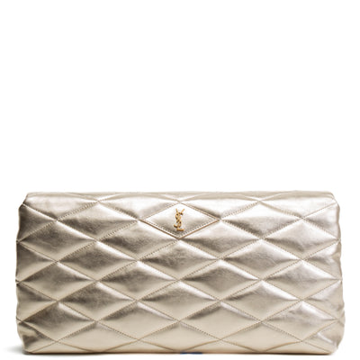 SAINT LAURENT Sade Clutch - Gold