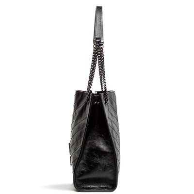 SAINT LAURENT Medium Niki Shopper Tote - Black