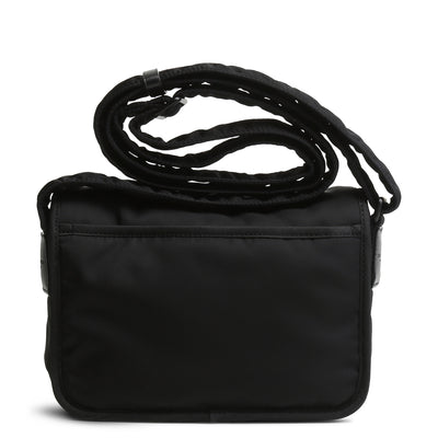 SAINT LAURENT Small Niki Nylon Messenger - Black