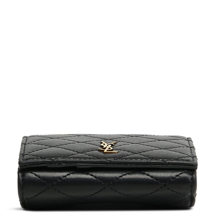 SAINT LAURENT Rider Wallet - Black