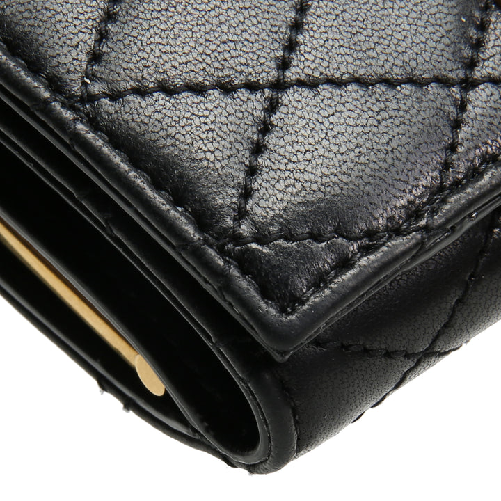 SAINT LAURENT Rider Wallet - Black