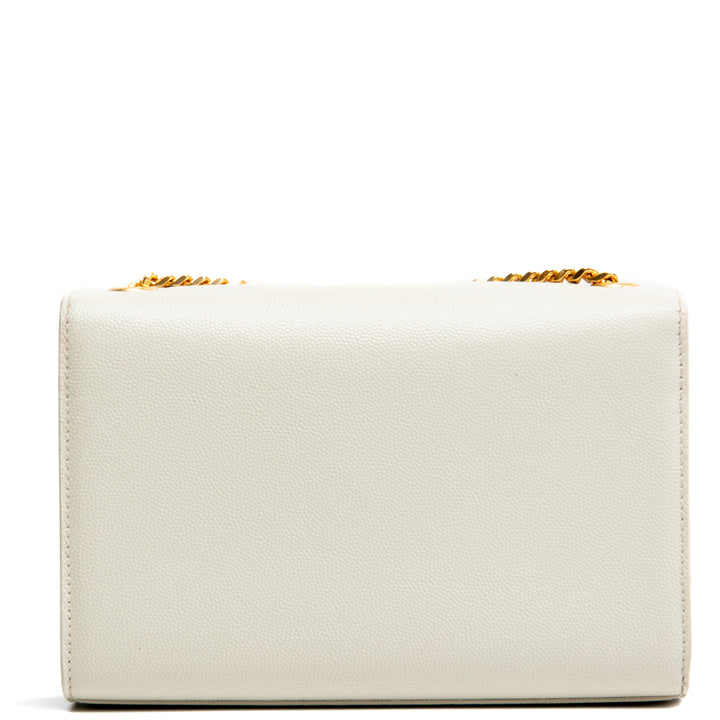 SAINT LAURENT Small Monogram Kate Bag Cream - OUTLET FINAL SALE