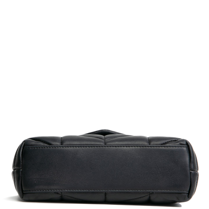 Saint Laurent Toy Lou Puffer Bag- schwarz