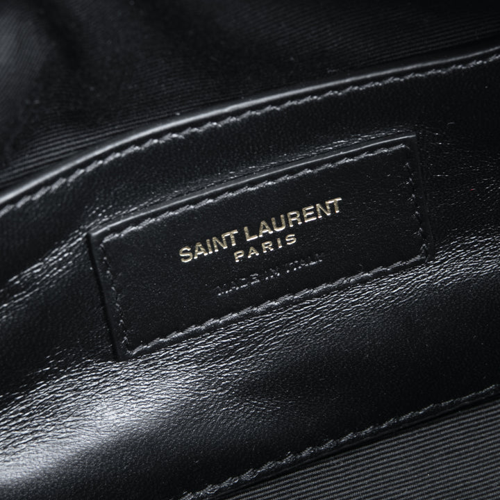 SAINT LAURENT Small Sade Tube Bag - Olive Green