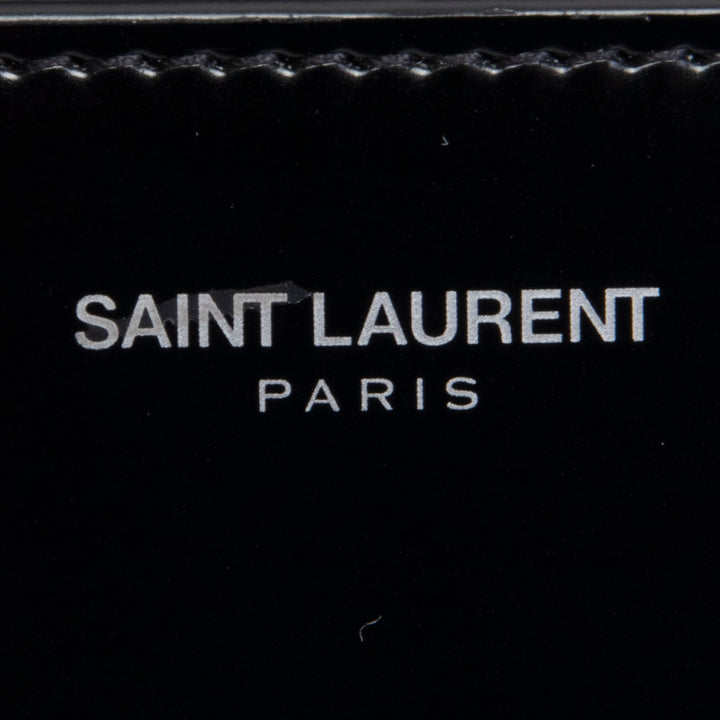 SAINT LAURENT Brushed Calfskin Mini Camera Bag - Black