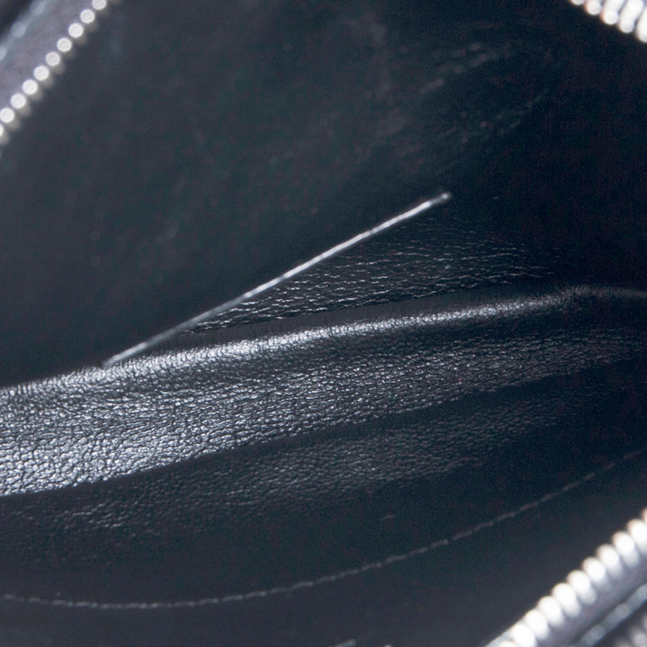 SAINT LAURENT Brushed Calfskin Mini Camera Bag - Black