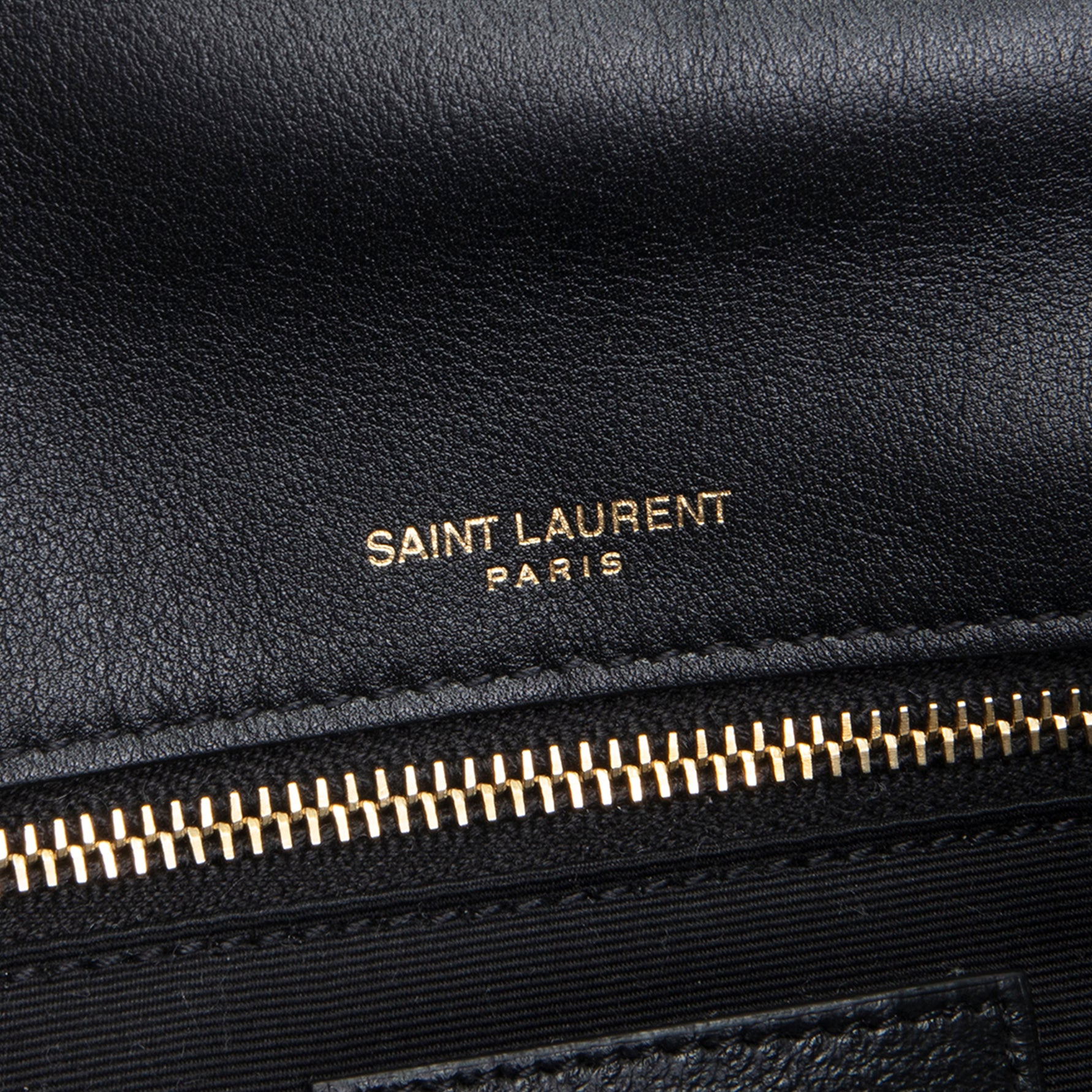 Saint Laurent Patent Calypso Shoulder Bag- Black – ALB
