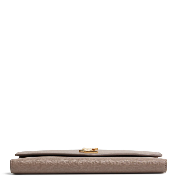 SAINT LAURENT Large Uptown Wallet - Brown
