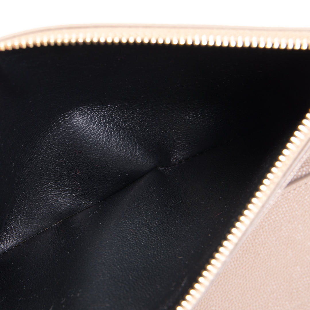 SAINT LAURENT Large Uptown Wallet - Brown