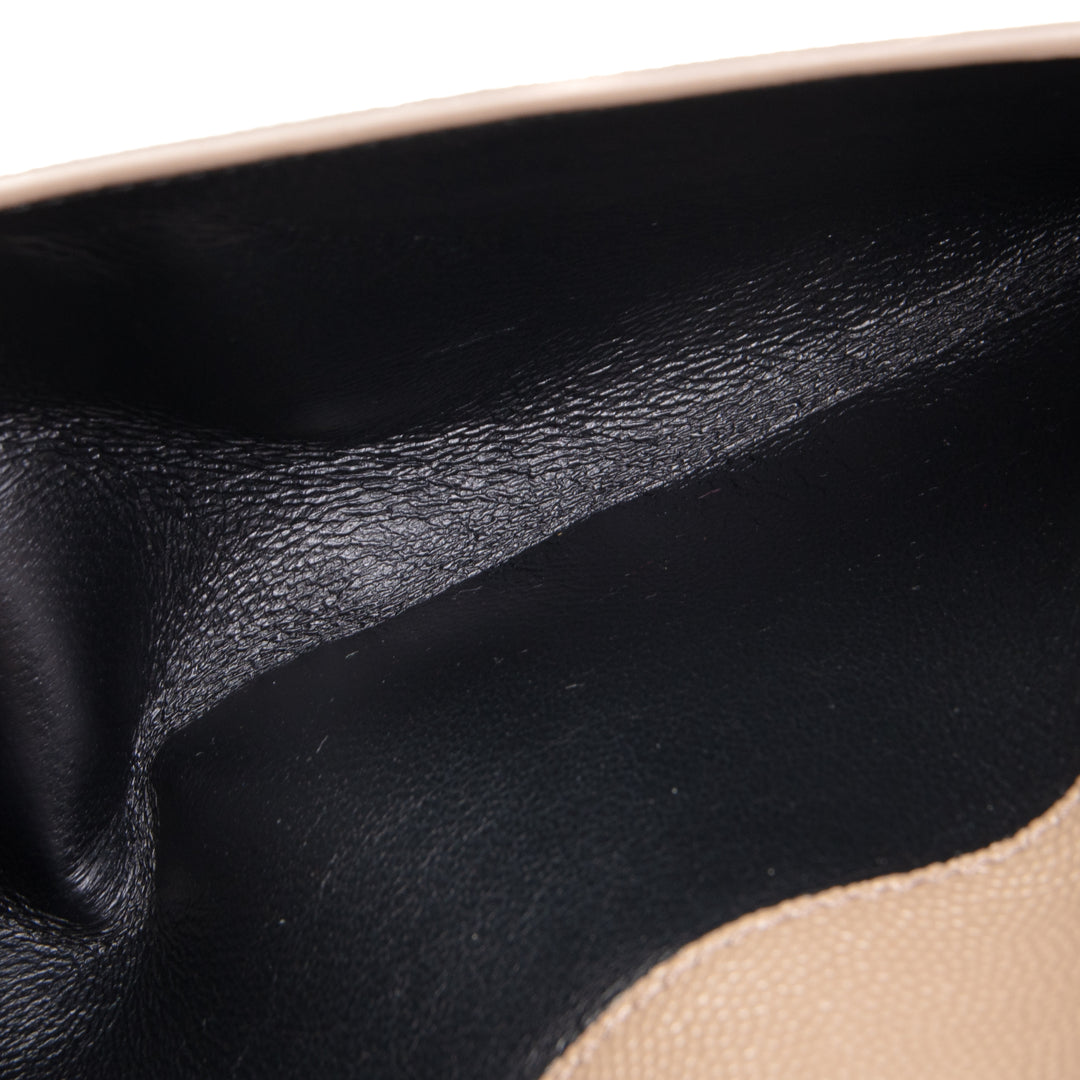 SAINT LAURENT Large Uptown Wallet - Brown