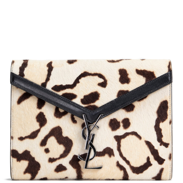 SAINT LAURENT Cassandra Medium Wallet on Chain / Crossbody