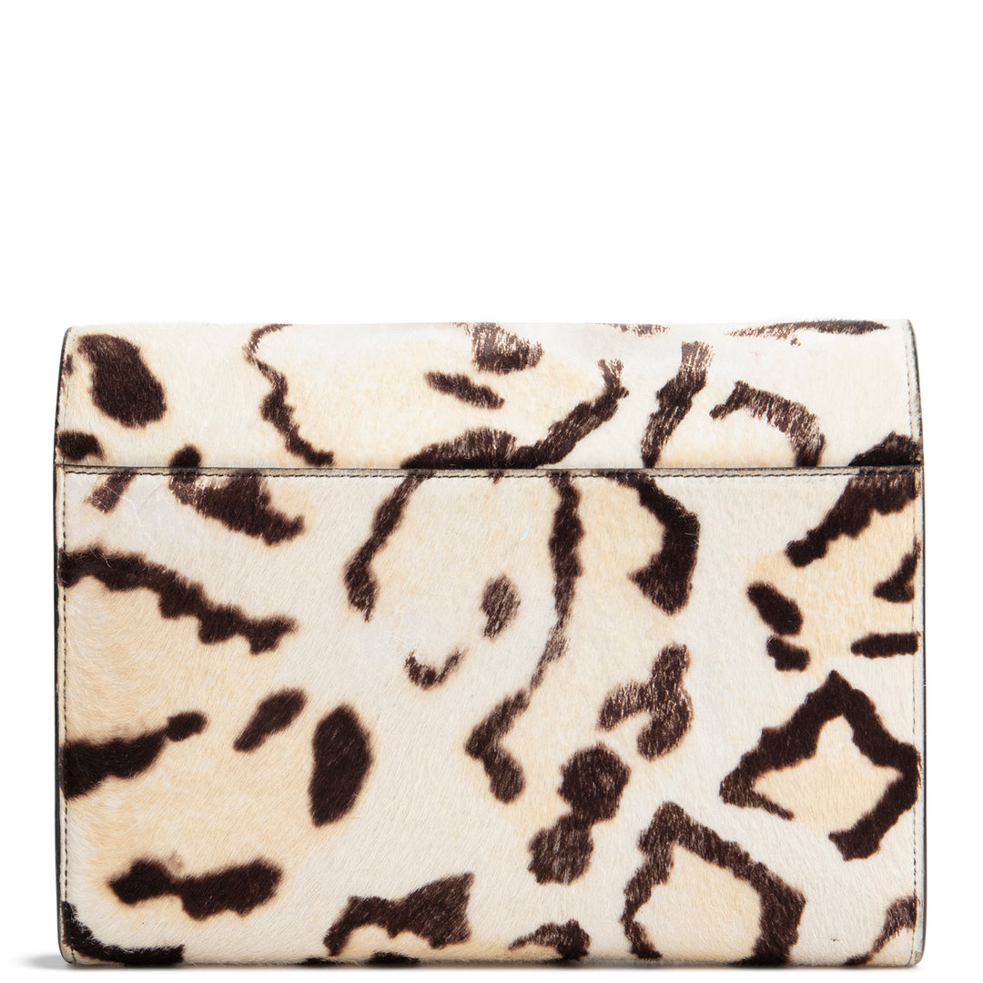 SAINT LAURENT Cassandra Medium Wallet on Chain / Crossbody