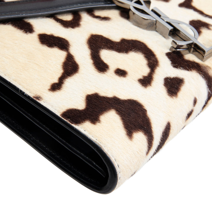 SAINT LAURENT Cassandra Medium Wallet on Chain / Crossbody