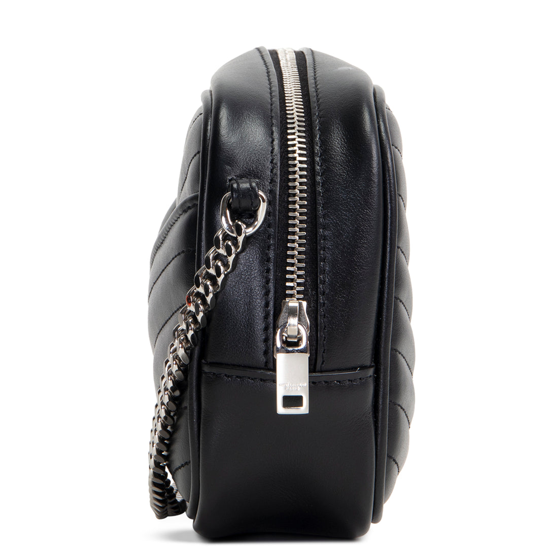 SAINT LAURENT Mini Lou Camera Bag - Black