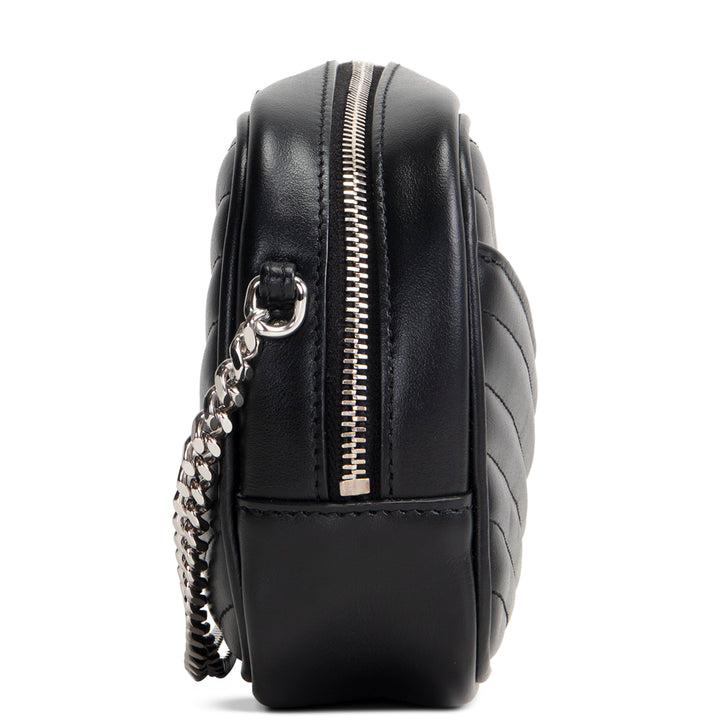 SAINT LAURENT Mini Lou Camera Bag - Black