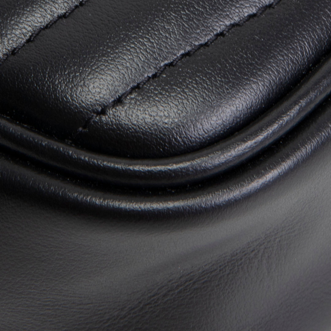 SAINT LAURENT Mini Lou Camera Bag - Black