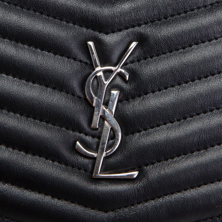 SAINT LAURENT Mini Lou Camera Bag - Black