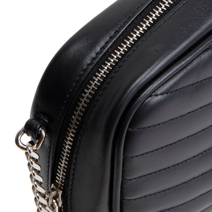 SAINT LAURENT Mini Lou Camera Bag - Black