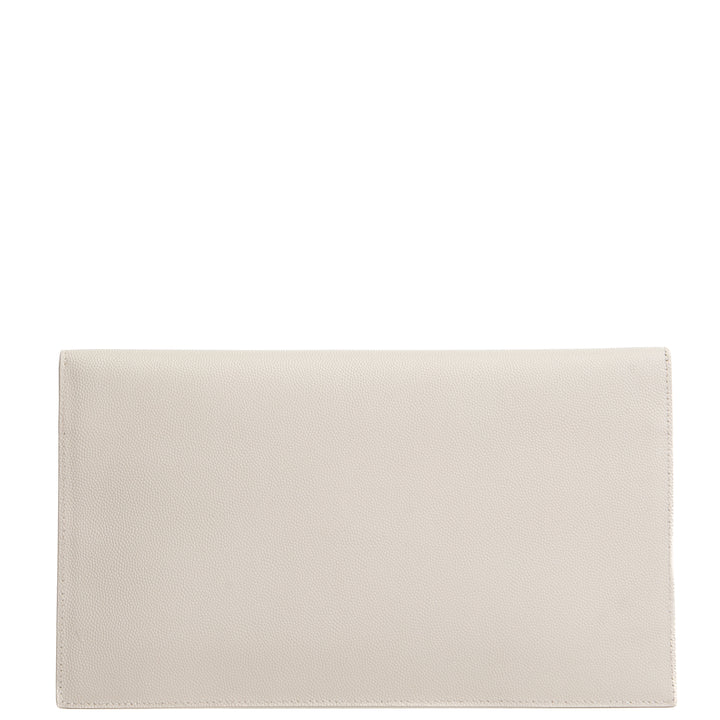 SAINT LAURENT Uptown Clutch - Cream