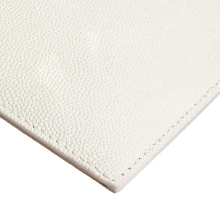 SAINT LAURENT Uptown Clutch - Cream