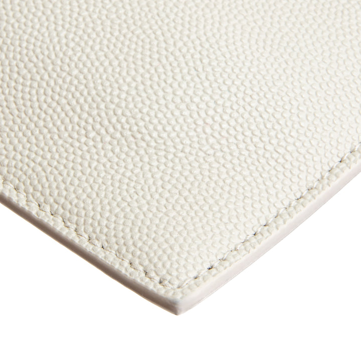 SAINT LAURENT Uptown Clutch - Cream