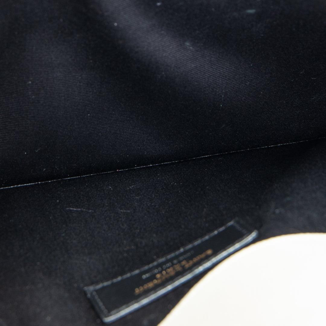 SAINT LAURENT Uptown Clutch - Cream