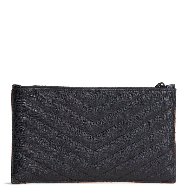 SAINT LAURENT Bill Card Holder Wallet - Black