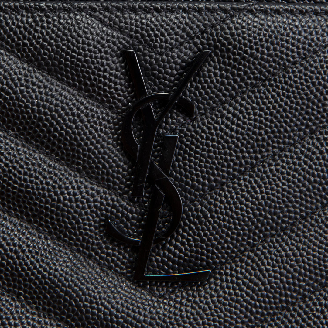 SAINT LAURENT Bill Card Holder Wallet - Black