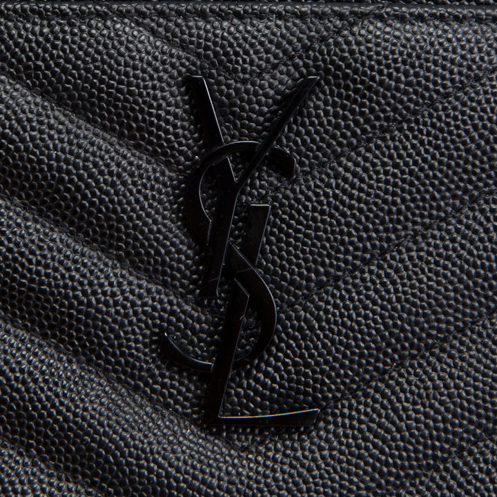 SAINT LAURENT Bill Card Holder Wallet - Black