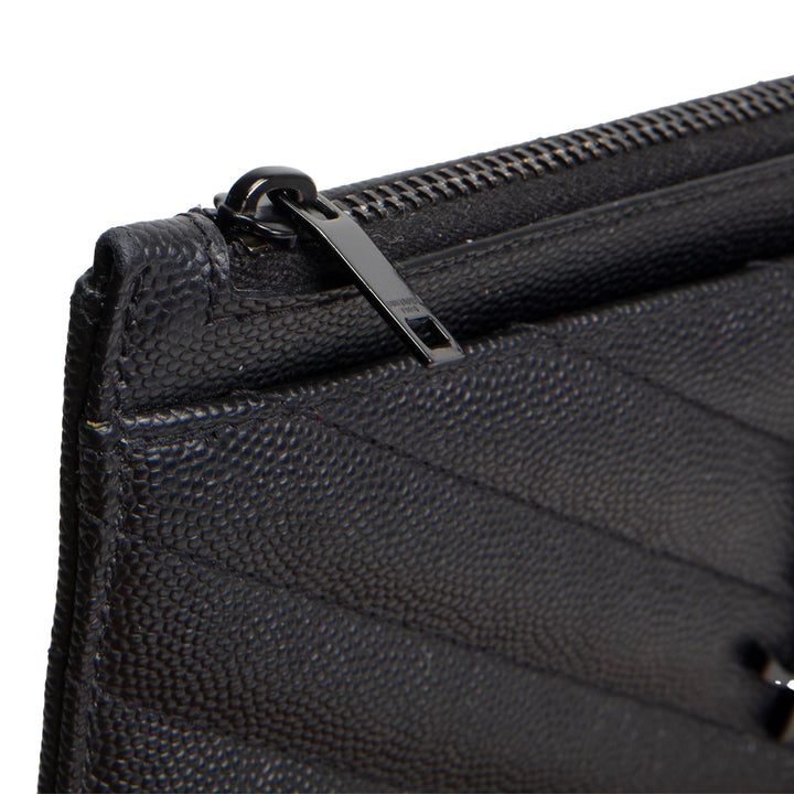 SAINT LAURENT Bill Card Holder Wallet - Black