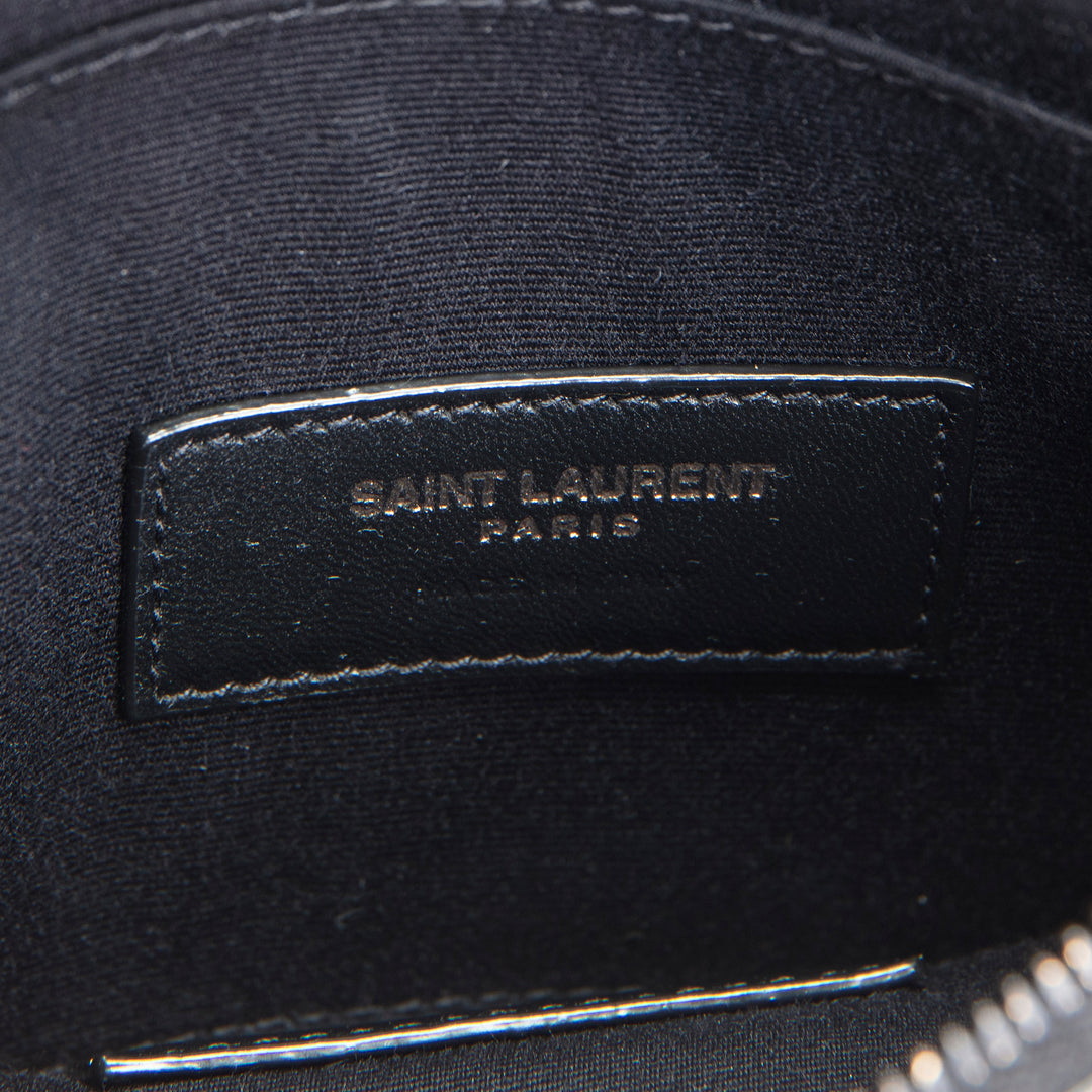 SAINT LAURENT Bill Card Holder Wallet - Black