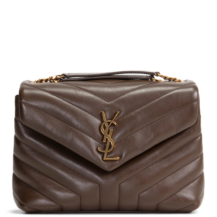 SAINT LAURENT Leather LouLou Shoulder Bag Small