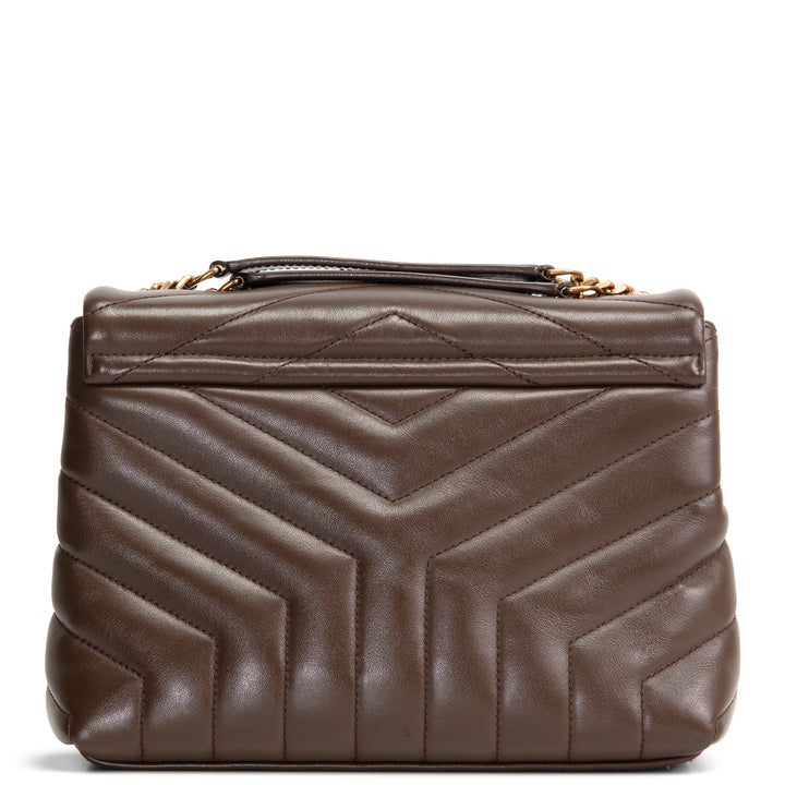 SAINT LAURENT Leather LouLou Shoulder Bag Small