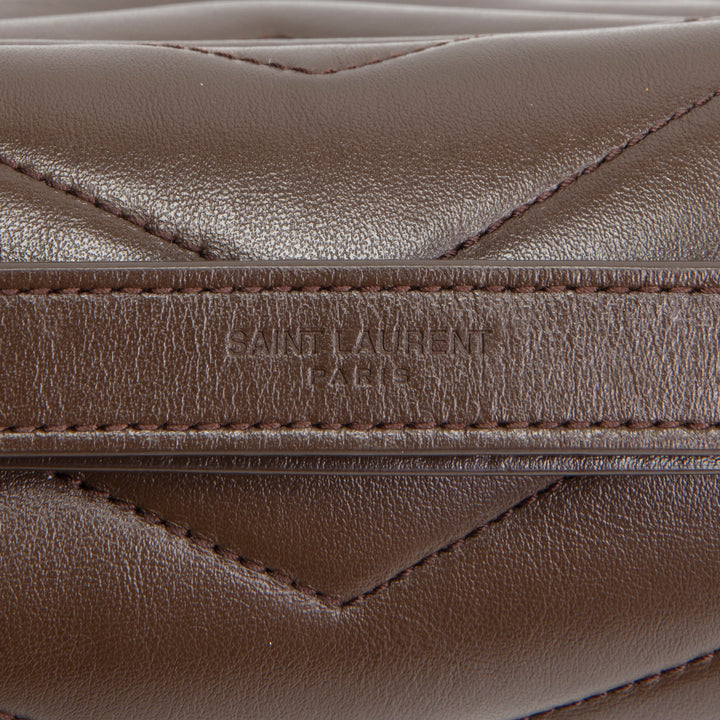 SAINT LAURENT Leather LouLou Shoulder Bag Small