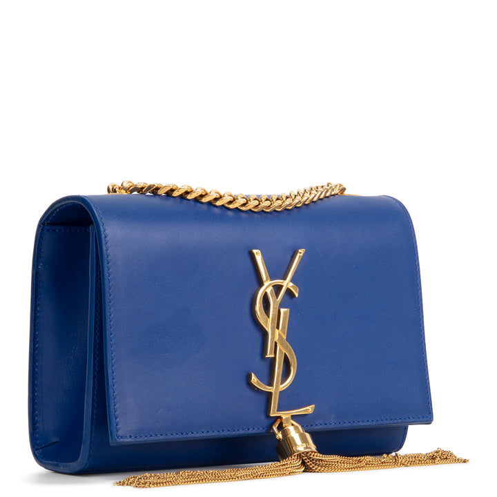 SAINT LAURENT Small Kate Tassel Shoulder Bag - Blue