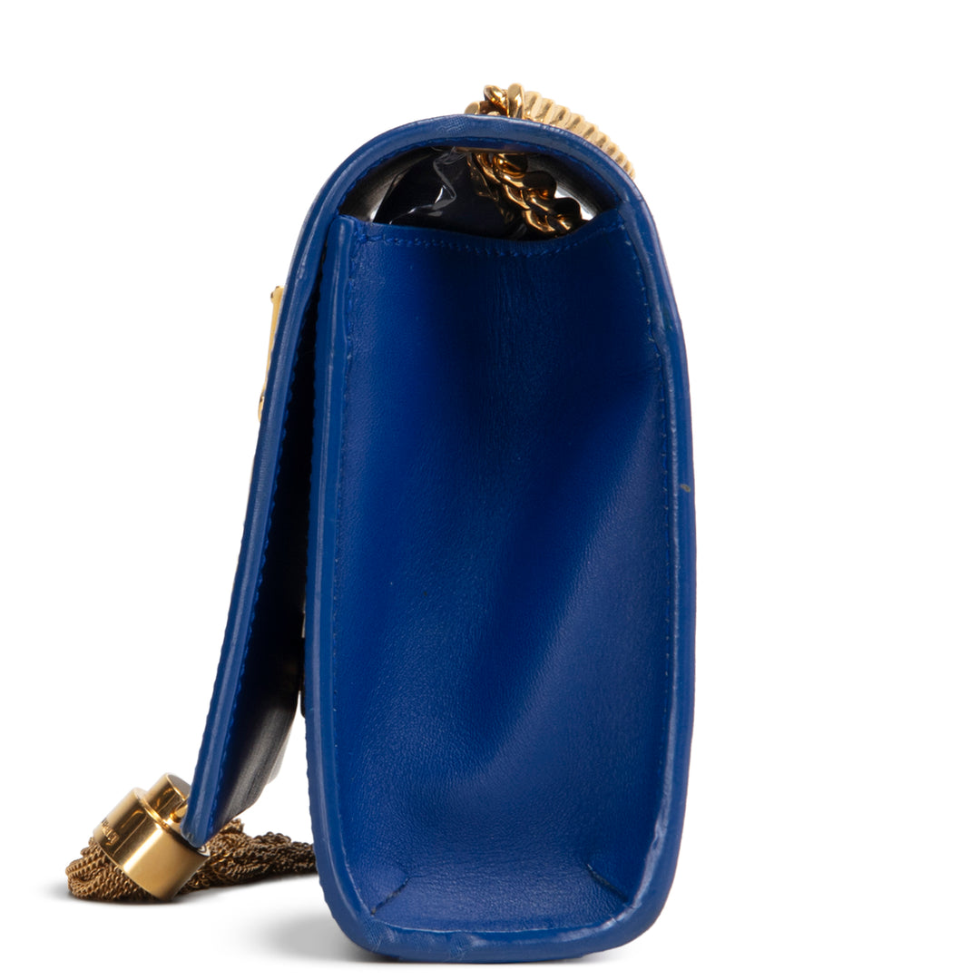 SAINT LAURENT Small Kate Tassel Shoulder Bag - Blue