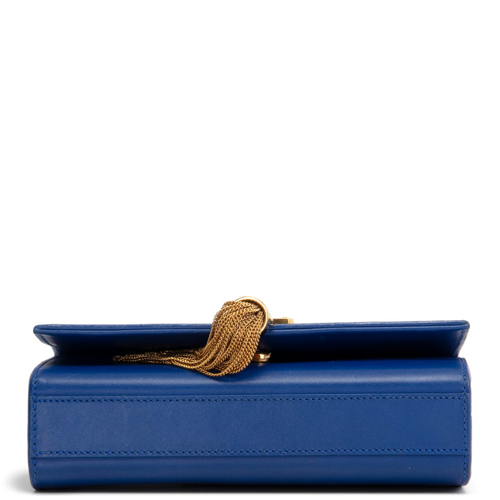 SAINT LAURENT Small Kate Tassel Shoulder Bag - Blue