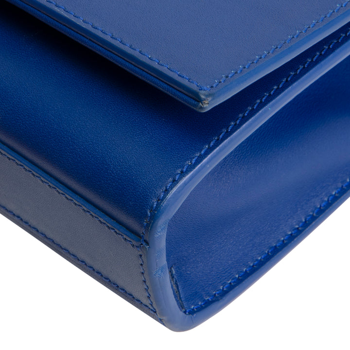 SAINT LAURENT Small Kate Tassel Shoulder Bag - Blue