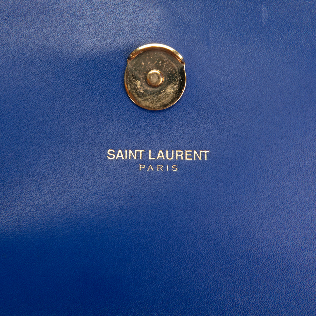 SAINT LAURENT Small Kate Tassel Shoulder Bag - Blue
