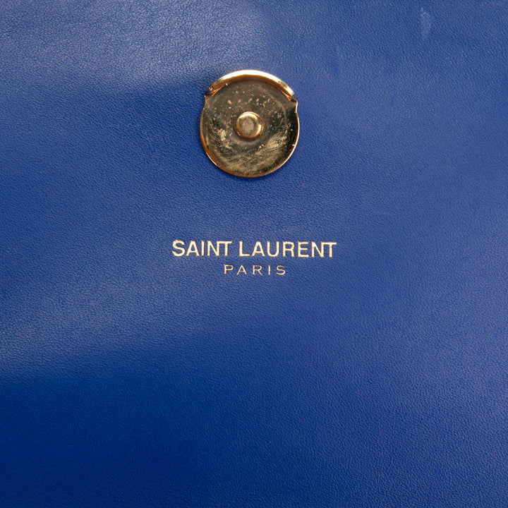 SAINT LAURENT Small Kate Tassel Shoulder Bag - Blue