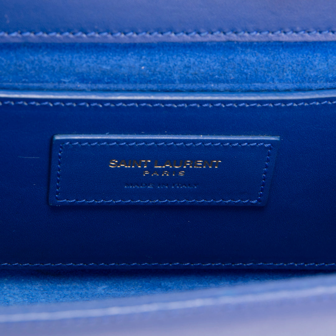 SAINT LAURENT Small Kate Tassel Shoulder Bag - Blue