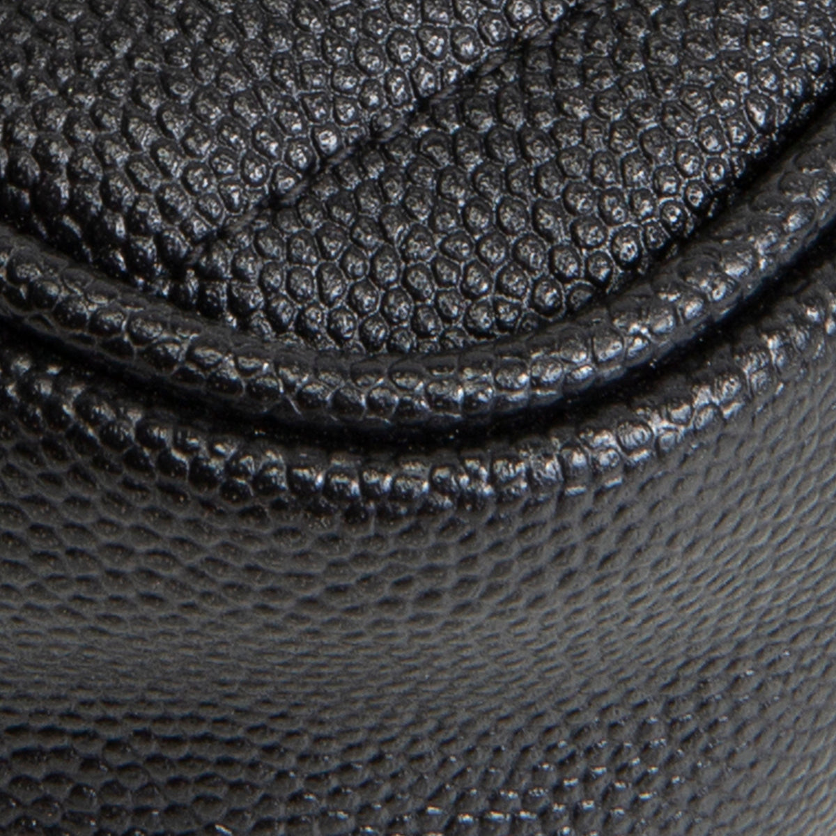 SAINT LAURENT Grain de Poudre Mini Lou Tassel Crossbody - Black