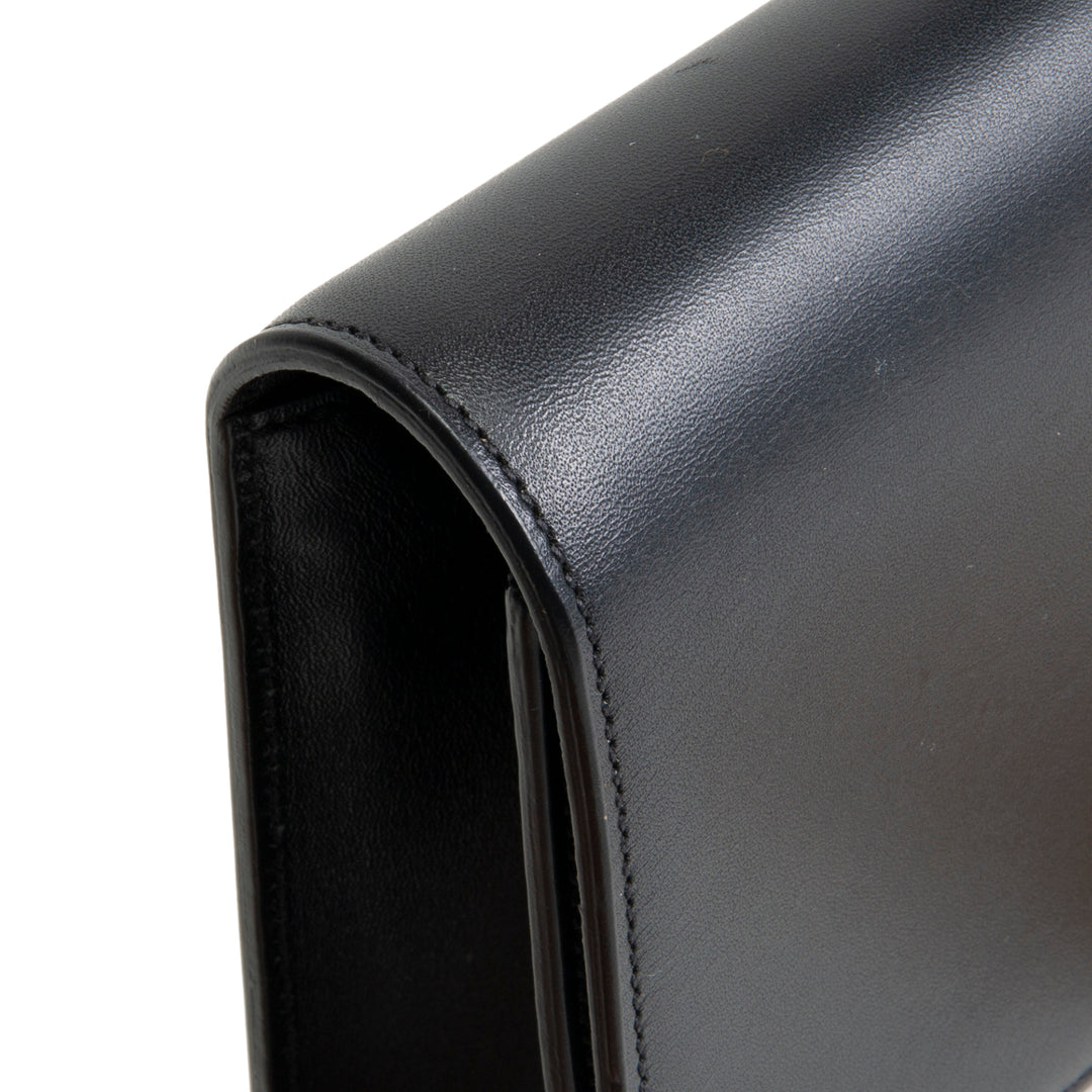 SAINT LAURENT Kate Tassel Clutch - Black
