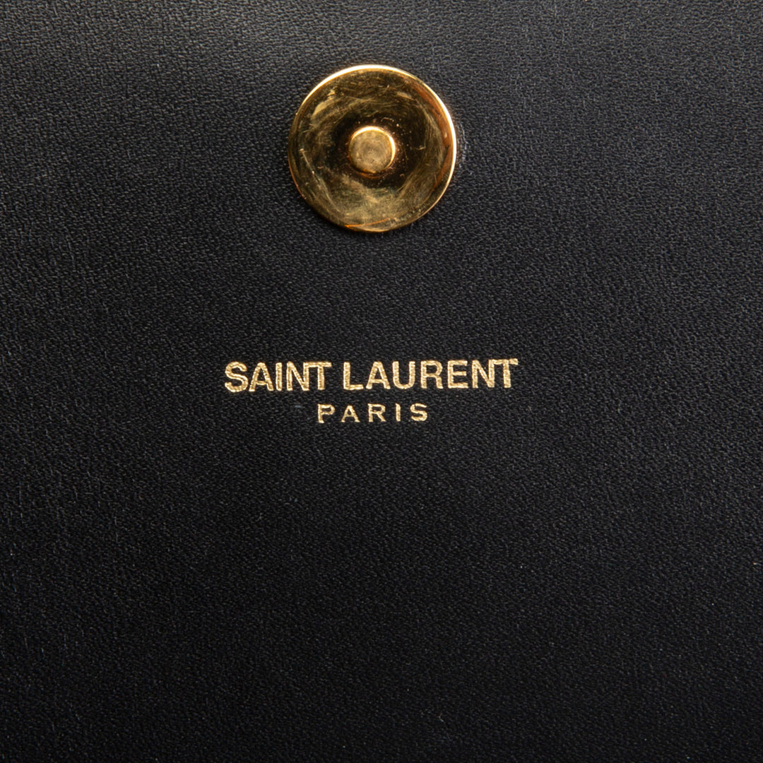 SAINT LAURENT Kate Tassel Clutch - Black