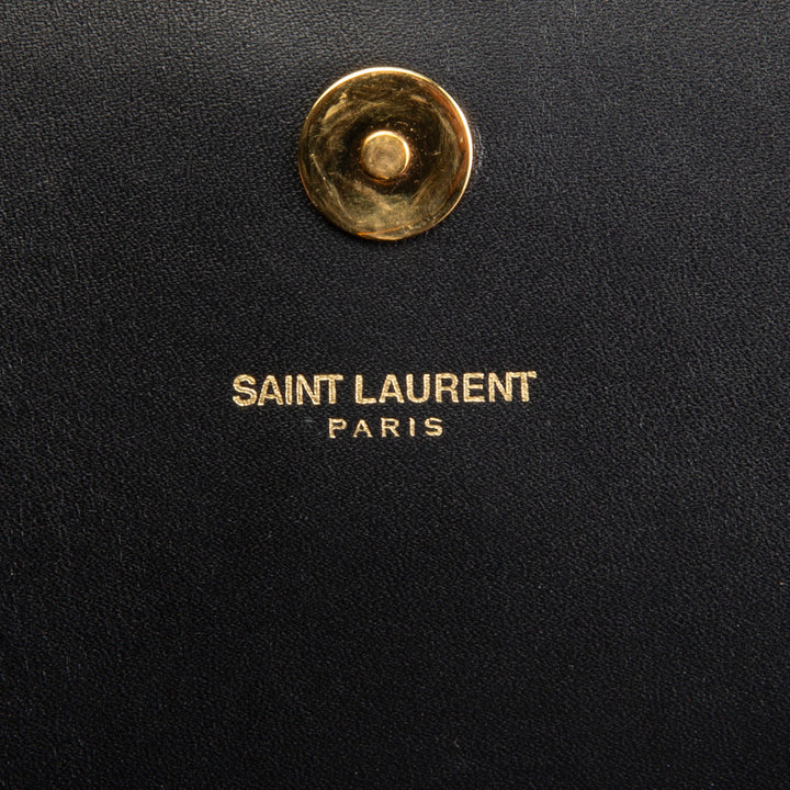 SAINT LAURENT Kate Tassel Clutch - Black