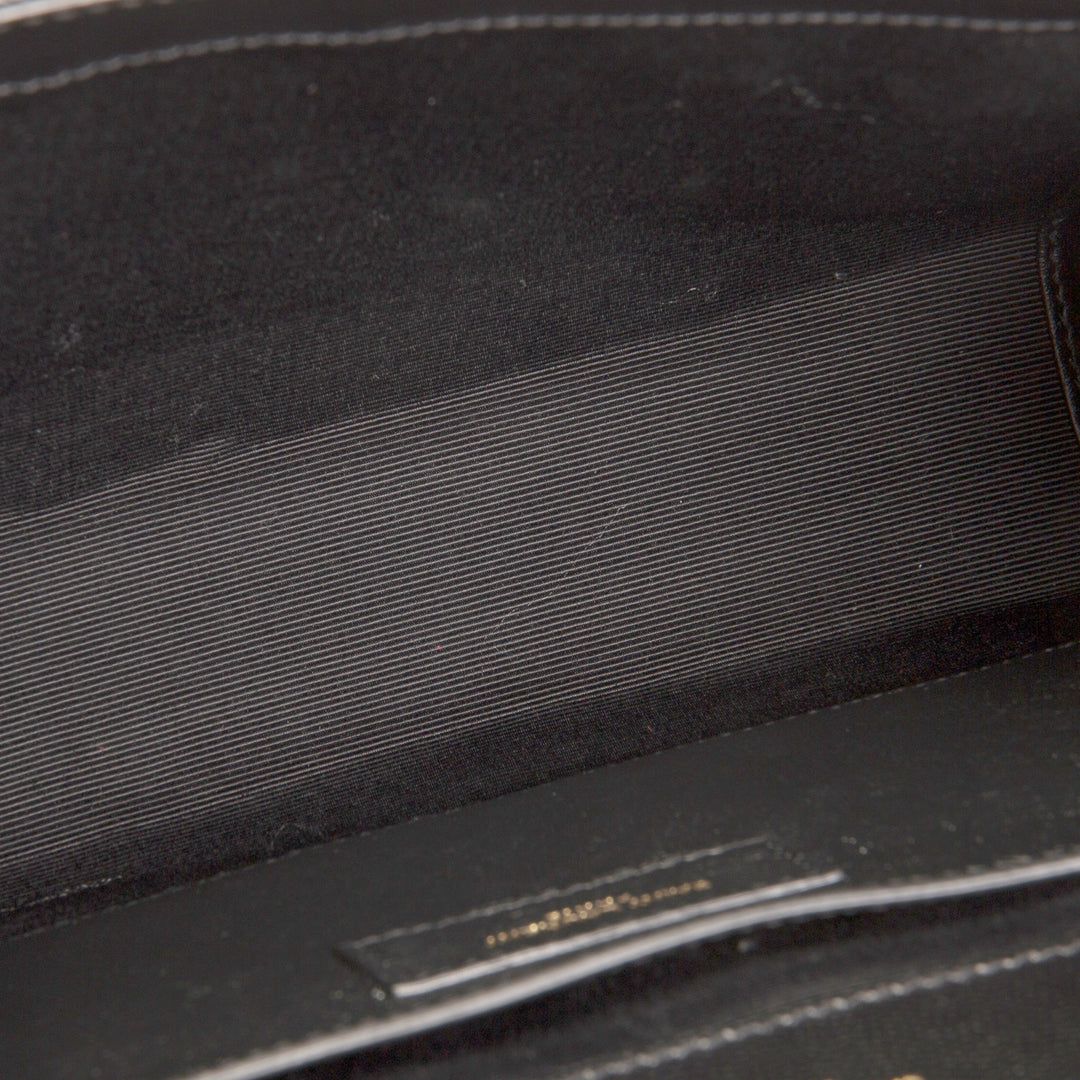 SAINT LAURENT Grain de Poudre Triquilt Medium Envelope Bag